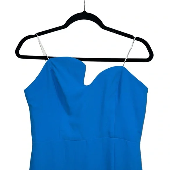 amanda uprichard puzzle dress blue Amanda Uprichard Puzzle Minidress In Blue Jay